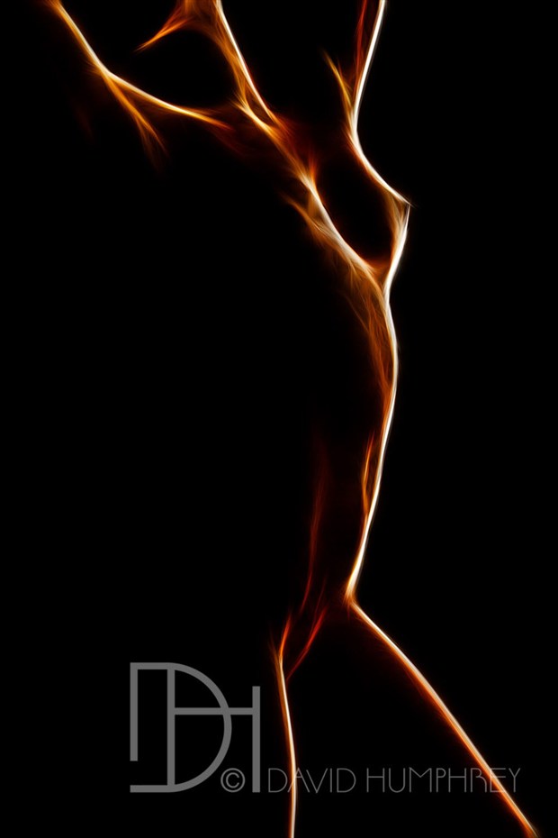 Feminine Aura 1 Artistic Nude Artwork by Photographer David Humphrey