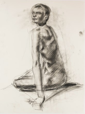 Figure 1 Artistic Nude Artwork by Artist John Hanneman