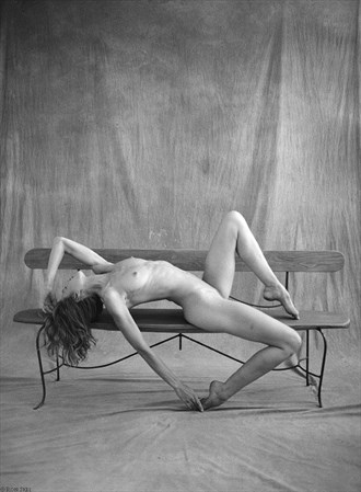 Figure on Bench Artistic Nude Photo by Photographer Ron Skei (RonChez)