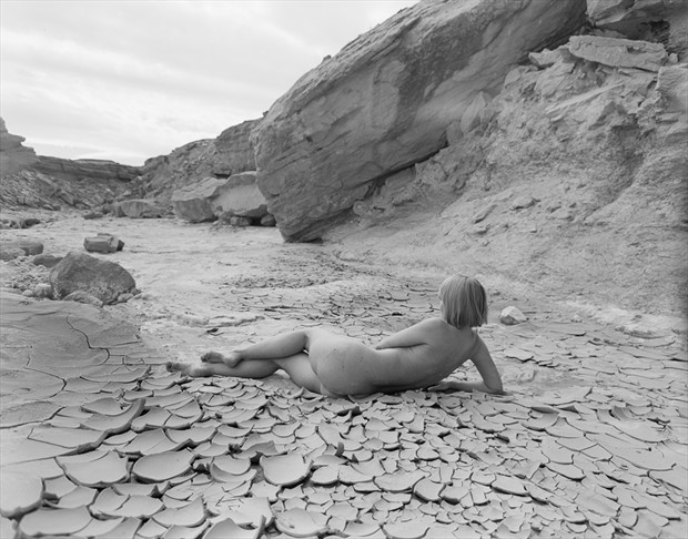Figure study, dry creek bed Artistic Nude Photo by Photographer Lumin