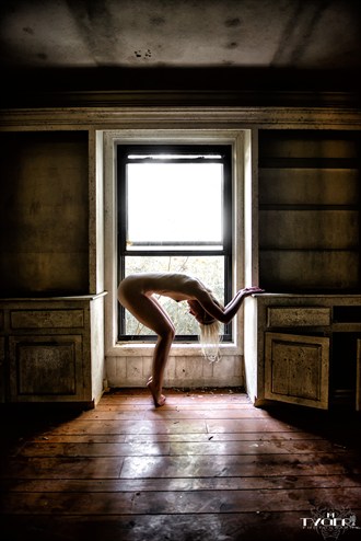 Finding shelter in an abandoned mansion Artistic Nude Photo by Photographer mtygerphoto