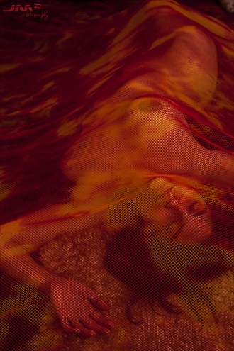 Fire Woman Artistic Nude Photo by Photographer J Matson Artography