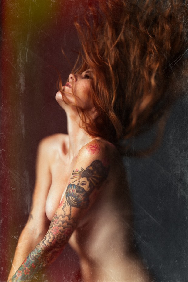 Fire in the Hair Tattoos Photo by Photographer Faithklefever