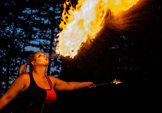 Firebreather Cosplay Photo by Photographer AL Coburn