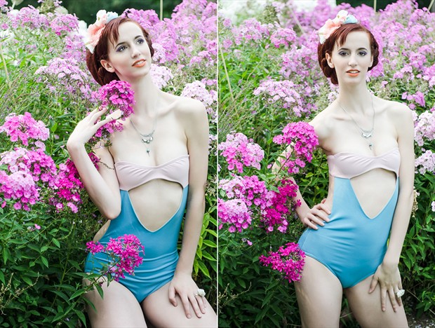 Flower Fairy Bikini Photo by Model SageBell