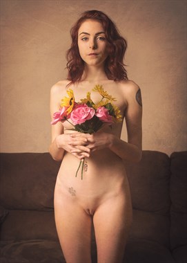 Flower girl Artistic Nude Photo by Photographer Fischer Fine Art