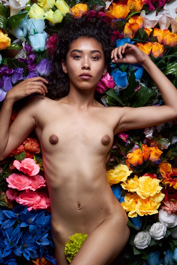Flower princess  Artistic Nude Photo by Photographer MikeBlue