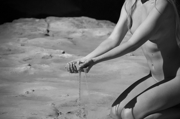 Flowing Sand 2 Artistic Nude Artwork by Photographer A. S. White