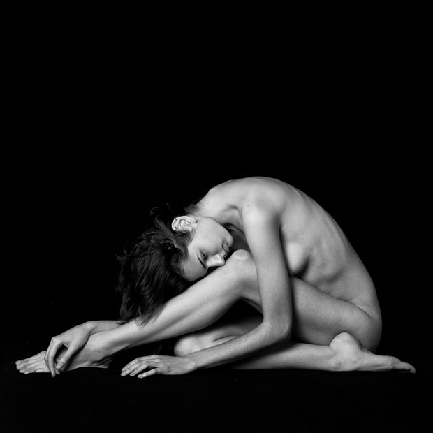 Folded Swan Artistic Nude Photo by Photographer iworlddesign