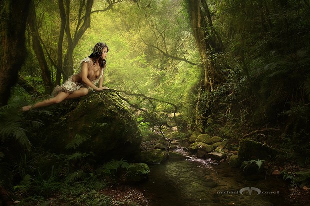 Forest Nymph Fantasy Photo by Photographer Michael Cowell
