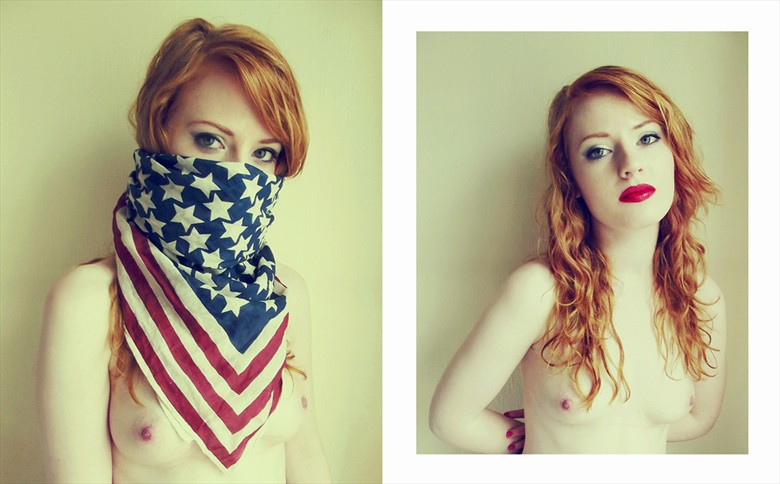 Fourth of July Artistic Nude Photo by Photographer elegia