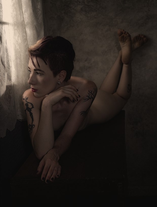 Fox Evans Artistic Nude Photo by Photographer Samuel E Burns