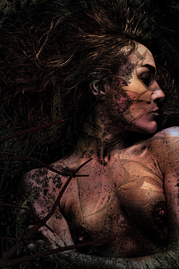 Freyja Artistic Nude Artwork by Artist Todd F. Jerde
