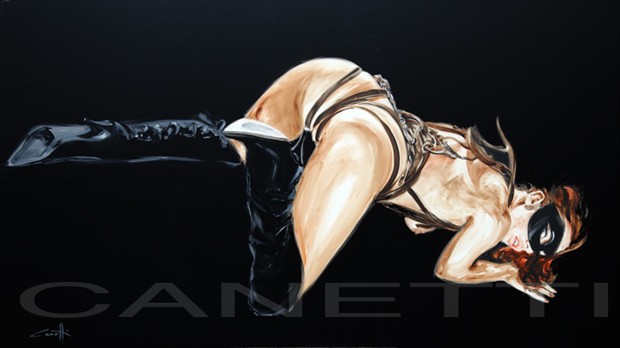 Galatea Artistic Nude Artwork by Artist Michel Canetti