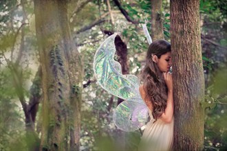 Garden, Fairies and Butterflies   Vit%C3%B3ria de Paula Surreal Photo by Photographer lumi%C3%A8re Artes Fotogr%C3%A1ficas