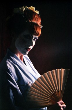 Geisha Inspired   Ginger Leigh 2 3 Fantasy Photo by Photographer Tony Aldridge