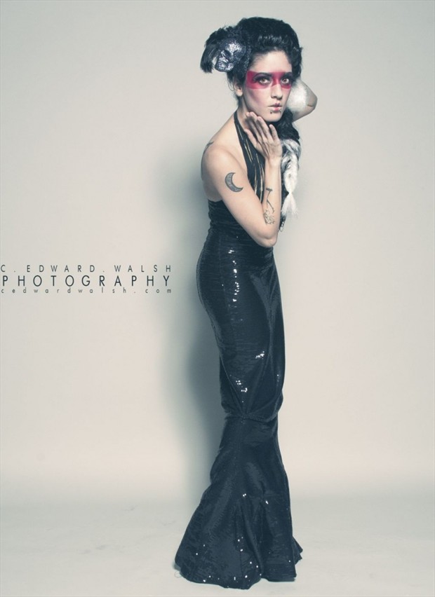 Geisha girl Alternative Model Artwork by Photographer C. Edward Walsh Photography