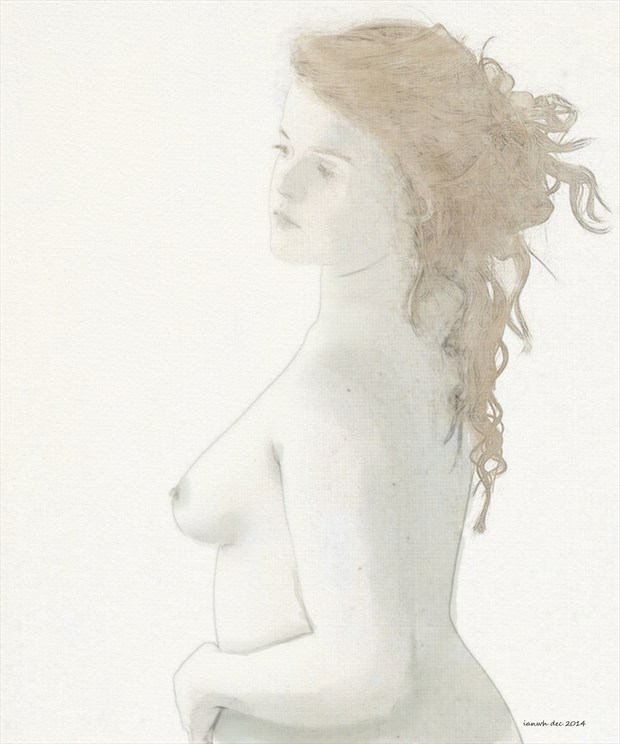 Gemma a portrait Artistic Nude Artwork by Artist ianwh