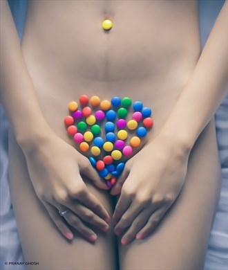 Gems on Body Artistic Nude Photo by Photographer ArtofIndia