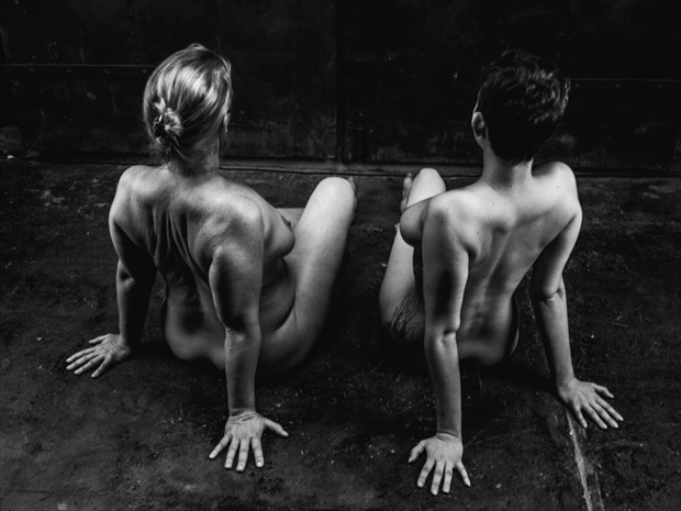 Generations: Two Dancers, Series 1 %232 Artistic Nude Photo by Photographer DavidScoven