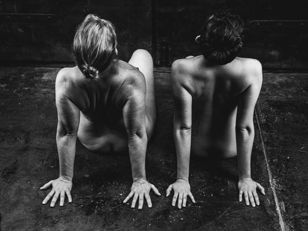 Generations: Two Dancers, Series 1 %234 Artistic Nude Photo by Photographer DavidScoven