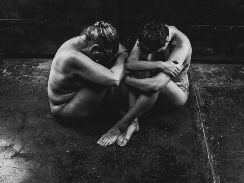 Generations: Two Dancers, Series 1 %236 Artistic Nude Photo by Photographer DavidScoven