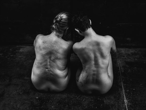 Generations: Two Dancers, Series 1 %237 Artistic Nude Photo by Photographer DavidScoven