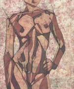 Geometry Problems Artistic Nude Artwork by Artist Kevin Houchin