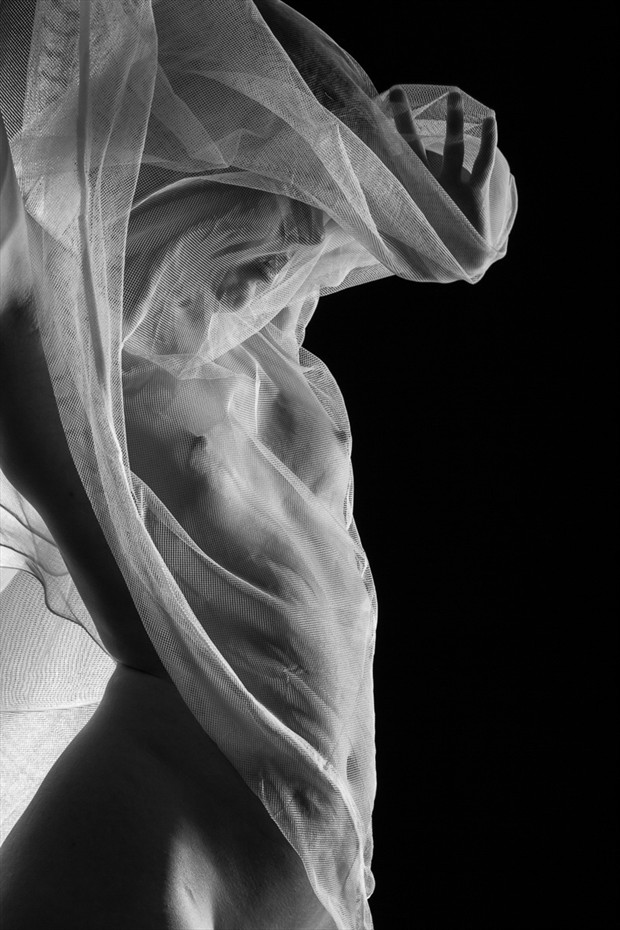Ghost Love Scene Artistic Nude Photo by Model Kitty Quinzell