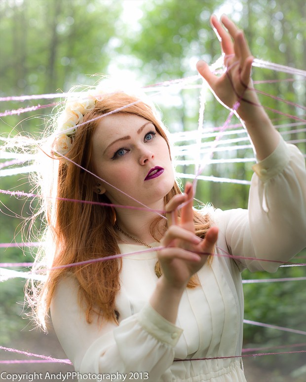 Gingerface in turmoil. Fantasy Photo by Photographer AndyPPhotography