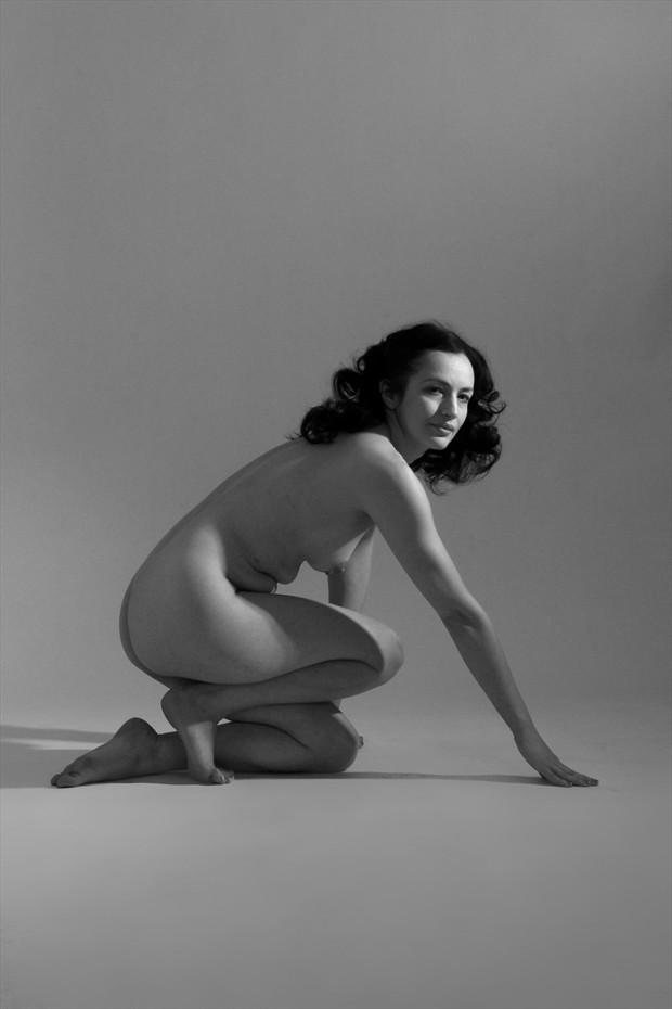 Girl in  chiaroscuro lighting Artistic Nude Photo by Photographer BarleyFields