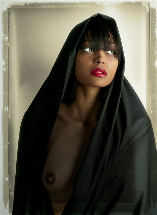Girl with Black Veil Artistic Nude Photo by Photographer MaxOperandi