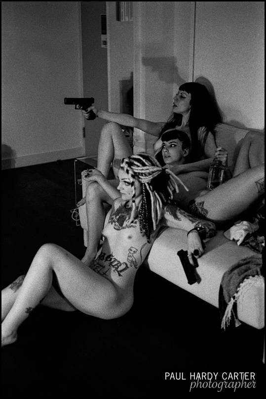 Girls with Guns Tattoos Photo by Photographer PHC