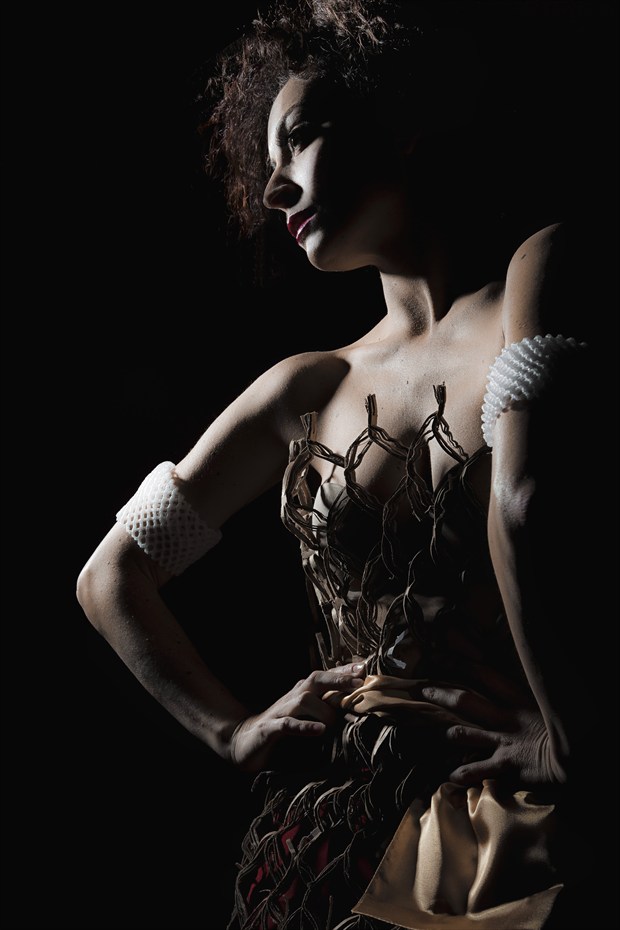 Glamour Chiaroscuro Artwork by Model Just Ana
