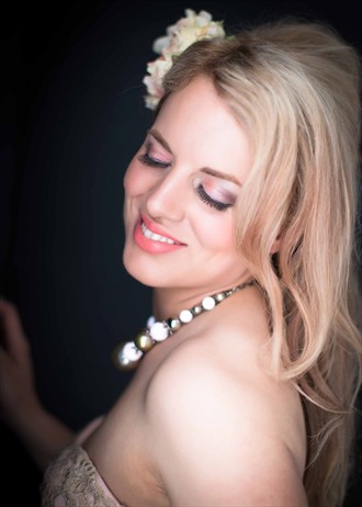 Glamour Portrait in Natural Light Glamour Photo by Model Miss B   Blond Ambition