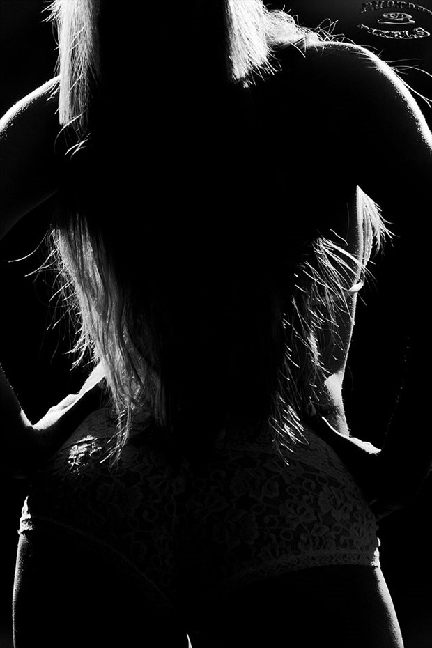 Glamour Silhouette Photo by Photographer Mike Serafin