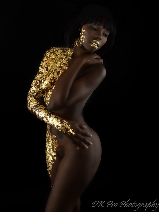 Gold Artistic Nude Photo by Photographer DK Pro Photo