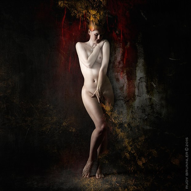 Golden Light Artistic Nude Photo by Photographer RudyBrunnler