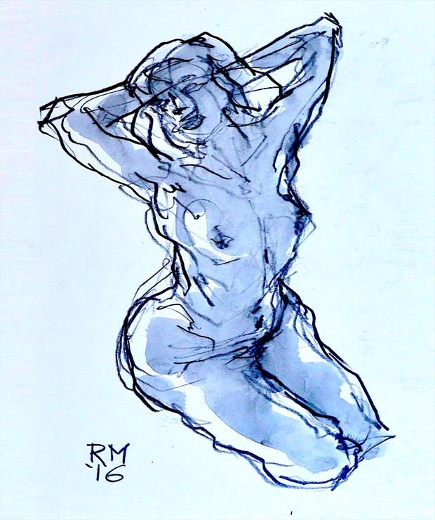 Good Morning Artistic Nude Artwork by Artist Rob MacGillivray