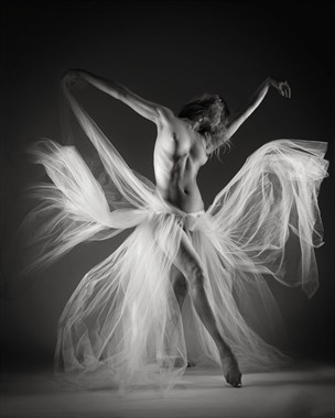 Gossamer Artistic Nude Photo by Photographer John Evans
