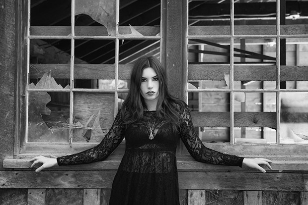 Gothic Natural Light Photo by Model Marzonia