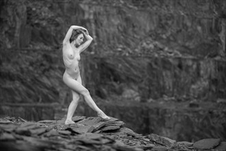 Grace in Slate Artistic Nude Photo by Photographer Rich Eternity