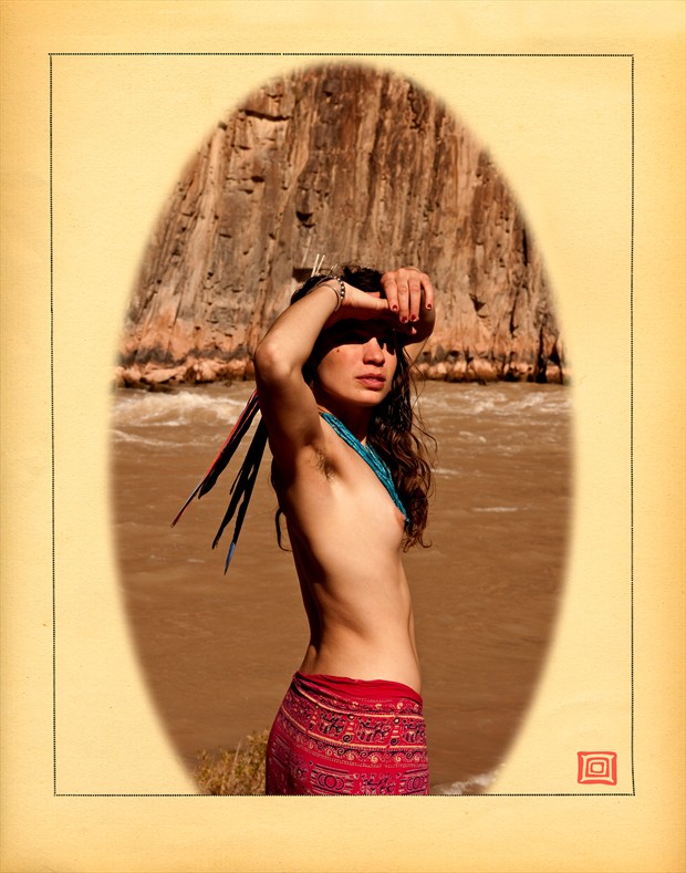 Grand Canyon Nude 10 Artistic Nude Photo by Photographer John Running Studio