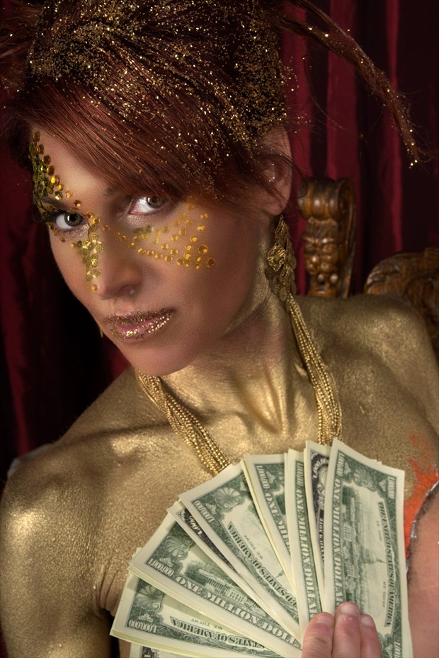 Greed 7 Deadly Sins Fantasy Photo by Model Phoenix Starr