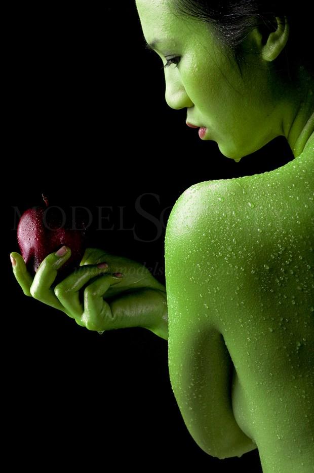Green Apple Artistic Nude Photo by Photographer jcphotoz
