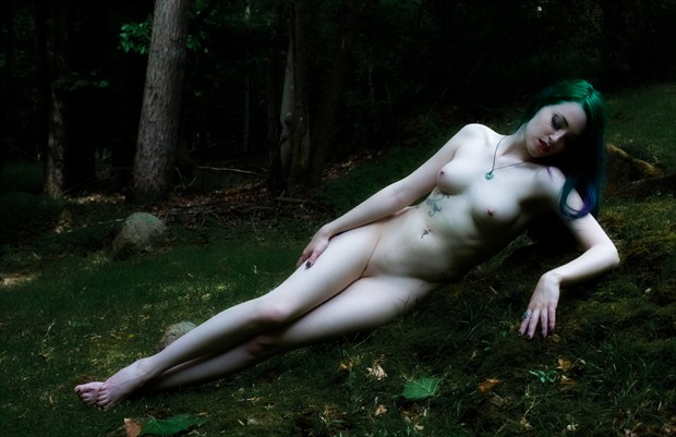 Green Fawn Artistic Nude Photo by Model TristinVitriol