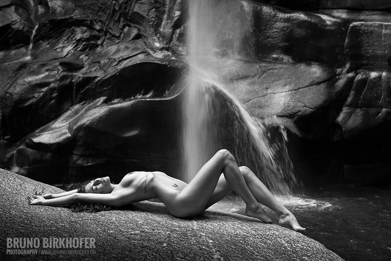 Grotto Artistic Nude Photo by Photographer Bruno Birkhofer