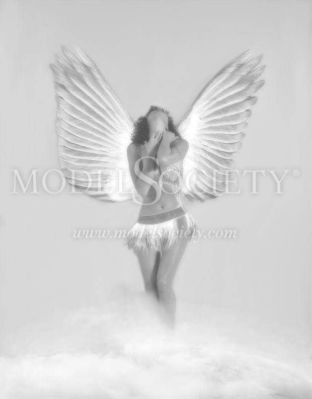 Guardian angel Fantasy Artwork by Model Ilse Peters