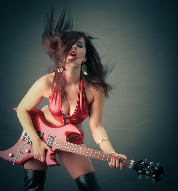 Guitar Girl Cosplay Photo by Photographer Cloud 9 Design