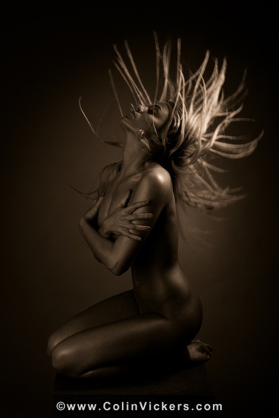 Hair Flair Artistic Nude Photo by Photographer Dr Colin Vickers